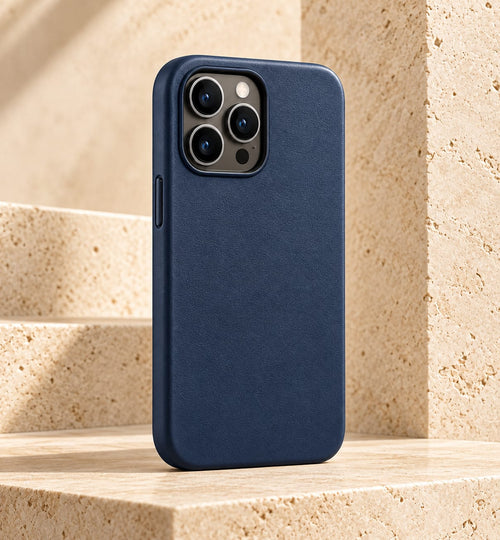 AZU Classic iPhone-hoesje met textuur – elegante bescherming voor elke dag